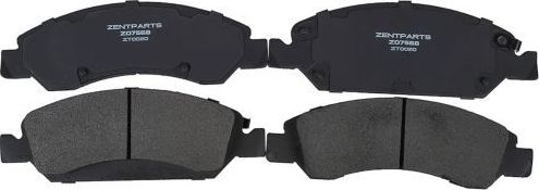 Тормозные колодки Zentparts. Артикул Z07568
