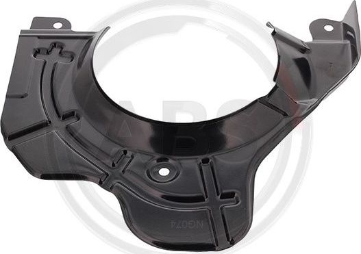 Кожух (щиток) тормозного диска ABS (Листовая сталь) передний левый для Citroen Jumper II 2006-2026. Артикул 11613