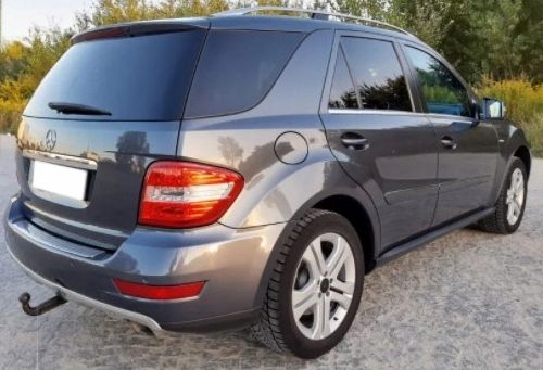 Фаркоп Steinhof для Mercedes-Benz M-Класс (ML) W164 2005-2011. Быстросъемный крюк. Артикул M-129