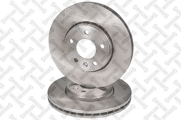 Тормозной диск Stellox передний для Renault Trafic II 2001-2014. Артикул 6020-3639V-SX