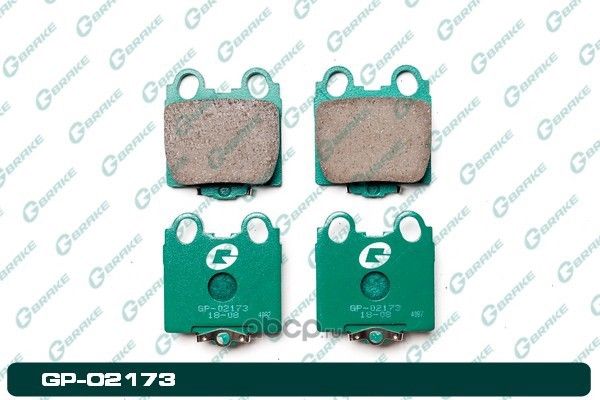 Колодки тормозные дисковые (G-Brake). Артикул GP02173