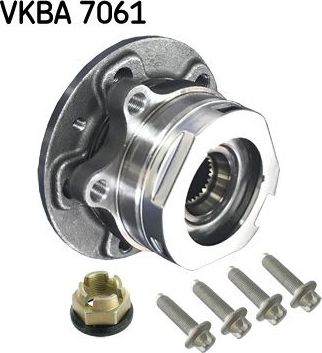 Ступичный подшипник (комплект) SKF. Артикул VKBA 7061