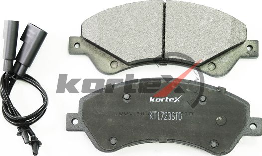 Колодки тормозные FORD TRANSIT 06- перед. (компл.) (Kortex). Артикул KT1723STD