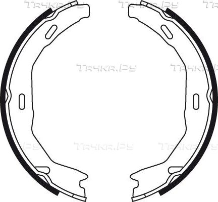 Тормозные колодки (стояночная тормозная система) TRW. Артикул GS8745