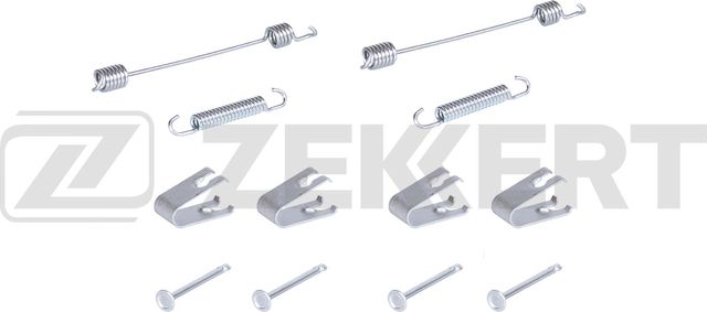 Ремкомплект пружин для задних барабанных колодок Zekkert. Артикул BR-1507