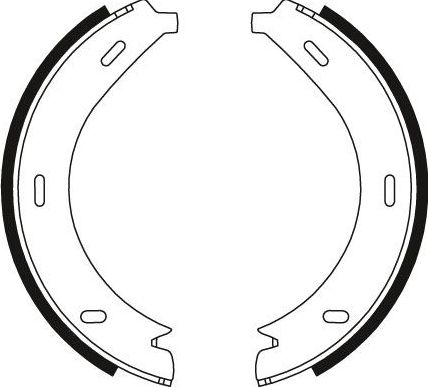 Тормозные колодки (стояночная тормозная система) TRW. Артикул GS8688