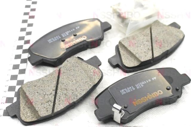 Тормозные колодки Nisshinbo. Артикул NP6041