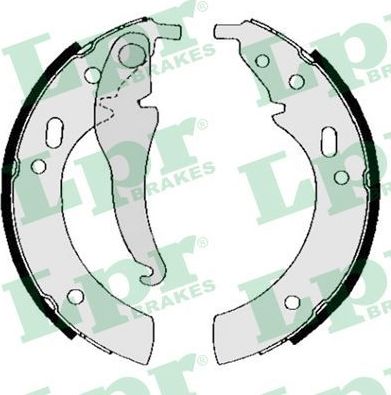 Тормозные колодки LPR задние для BMW 5 I (E12) 1972-1981. Артикул 00330