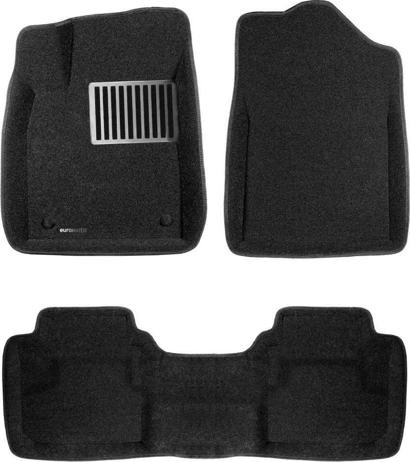 Коврики текстильные Euromat 3D Lux для салона Lexus ES VI рестайлинг 2015-2018 Бежевые. Артикул EM3D-003214T