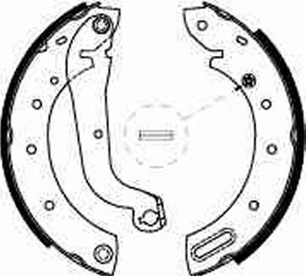 Тормозные колодки TRW. Артикул GS8625