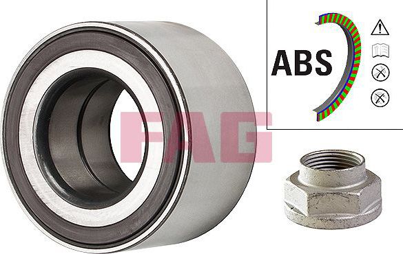 Ступичный подшипник (комплект) Fag. Артикул 713 6177 40