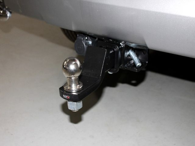 Фаркоп ТСС оцинкованный под американский квадрат для Chery Tiggo 8 (вкл. Tiggo 8 Pro) 2020-2026. Артикул TCU00158