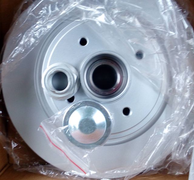 Диск тормозной с интегрированным подшипником Textar Pro. Артикул 92223203