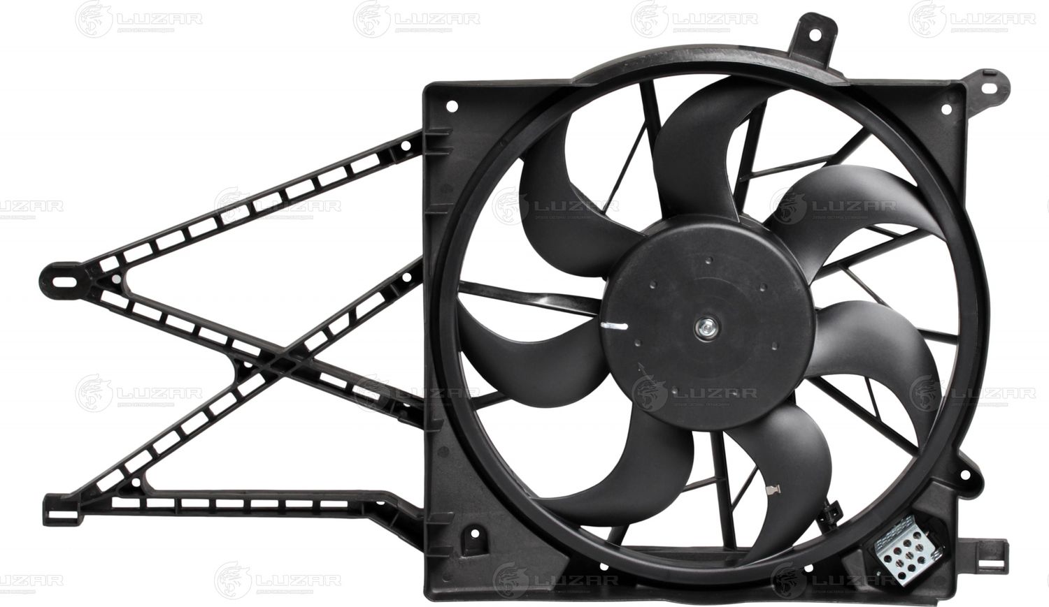 Вентилятор радиатора двигателя Luzar. Артикул LFK 2166