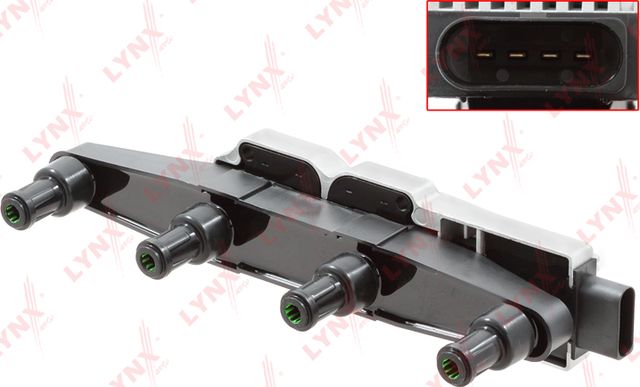 Катушка зажигания LYNXauto для Skoda Felicia I 1994-1998. Артикул SPL1186