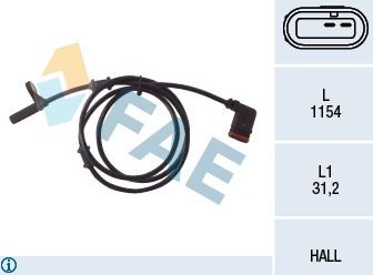 Датчик ABS FAE. Артикул 78028
