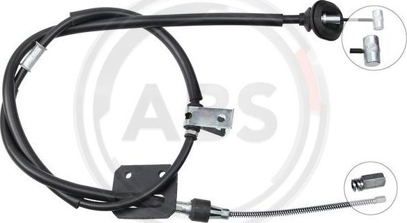 Трос ручника (тросик ручного тормоза) ABS. Артикул K15917