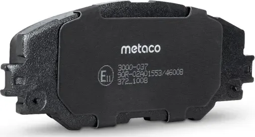 Колодки тормозные TOYOTA RAV4/AURIS 06- передн. (Metaco). Артикул 3000037