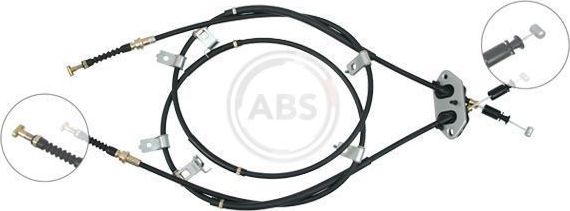 Трос ручника (тросик ручного тормоза) ABS. Артикул K19605