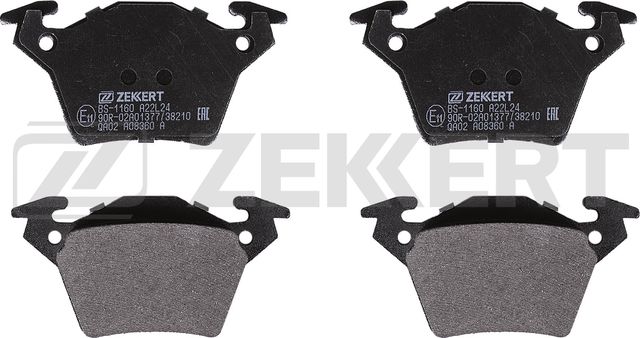 Тормозные колодки Zekkert. Артикул BS-1160