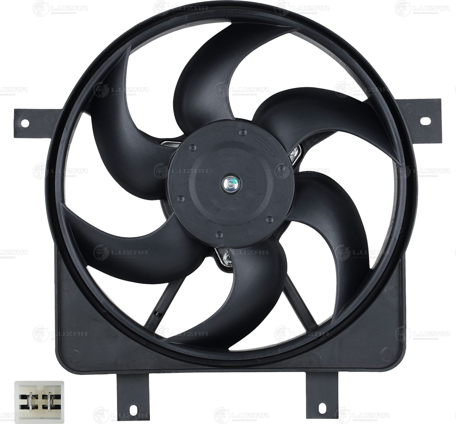 Вентилятор радиатора двигателя Luzar. Артикул LFK 0127