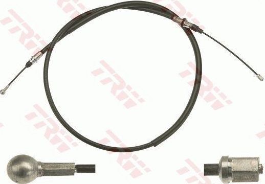 Трос ручника (тросик ручного тормоза) TRW. Артикул GCH3030