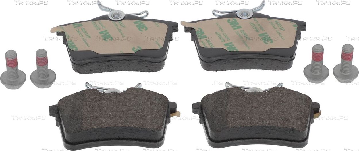 Тормозные колодки Ferodo Premier Eco Friction задние для Peugeot Partner Tepee 2008-2018. Артикул FDB4250
