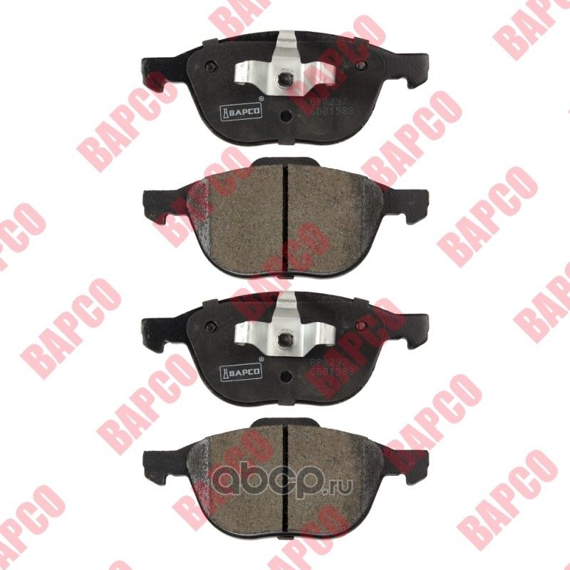 Колодки тормозные дисковые пер. FORD C-MAX 07-10, C-MAX II, FOCUS C-MA (Bapco) Bapco. Артикул BP0297