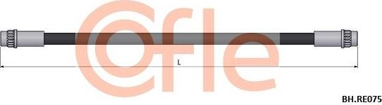 Тормозной шланг Cofle. Артикул 92.BH.RE075