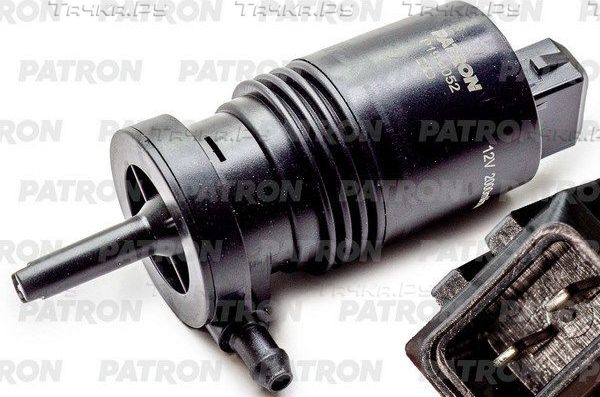 Насос омывателя лобового стекла Patron для Nissan Micra V 2005-2026. Артикул P19-0052