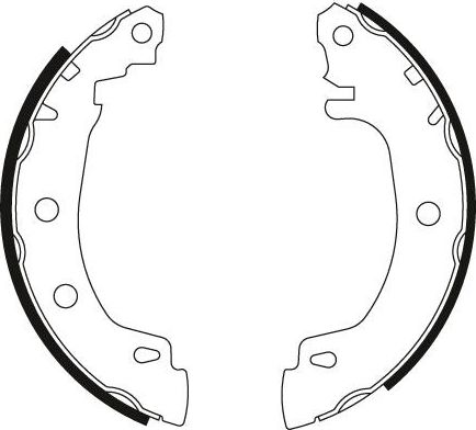 Тормозные колодки TRW. Артикул GS8616