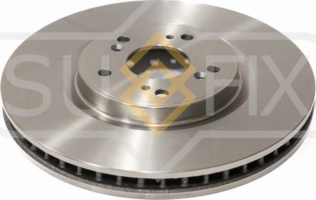 Диск тормозной передний правый/левый HONDA ACCORD VIII 2008-2015 (Sufix). Артикул FX1343