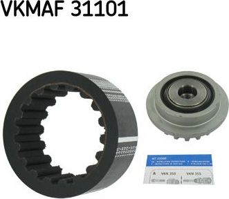 Комплект эластичной муфты сцепления SKF. Артикул VKMAF 31101