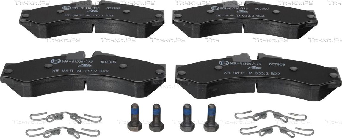 Тормозные колодки ATE задние для Mercedes-Benz Vario 1996-2013. Артикул 13.0460-7909.2