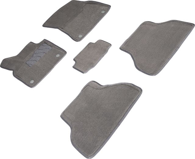 Коврики Seintex 3D ворсовые для салона BMW X5 E70 2007-2013 СЕРЫЕ. Артикул 96827