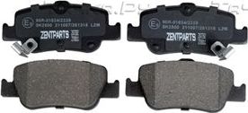 Тормозные колодки Zentparts. Артикул Z07282