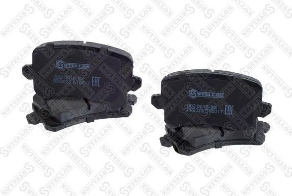 Тормозные колодки Stellox. Артикул 002 001B-SX
