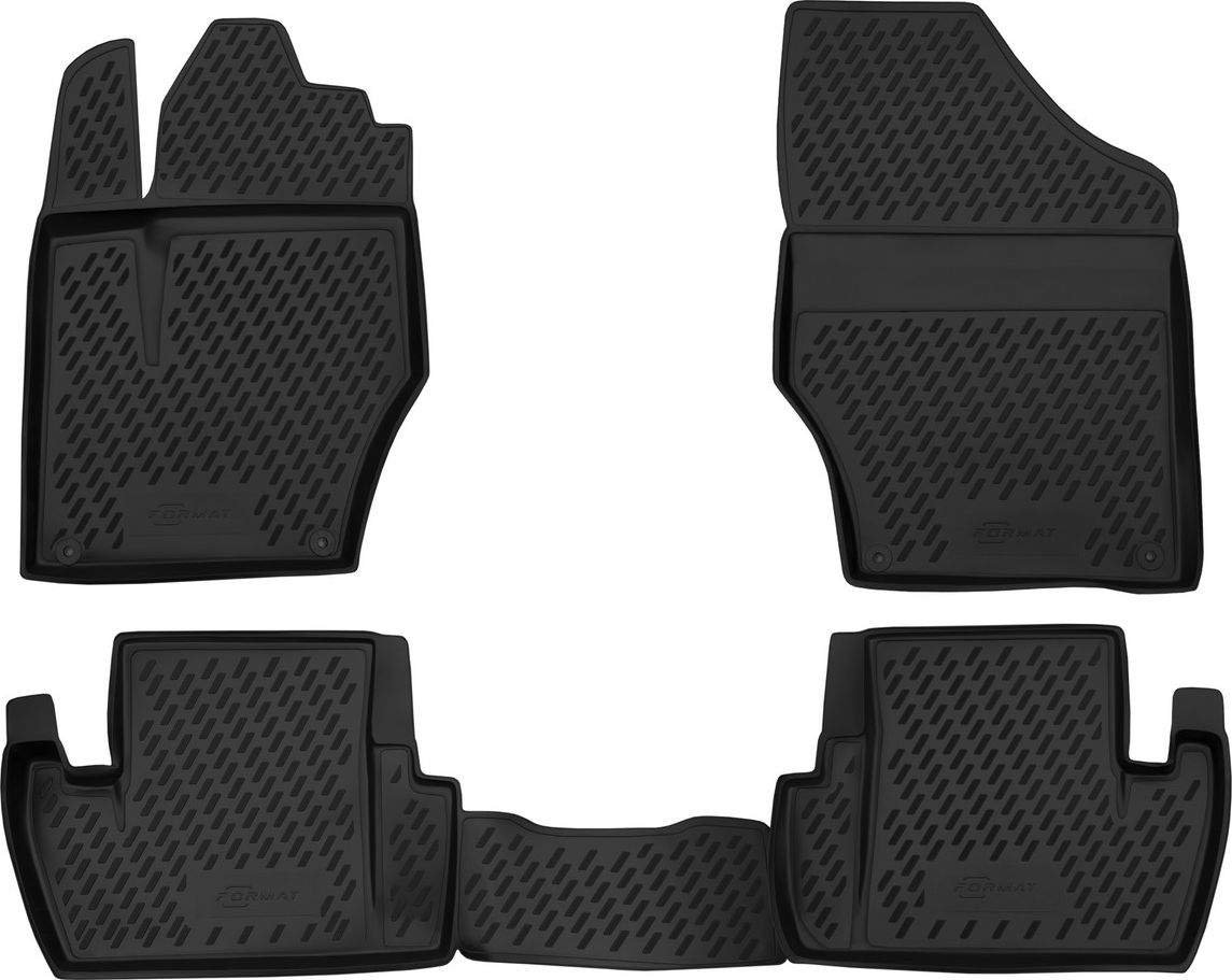 Коврики Format c повышенной износостойкостью для салона Peugeot 308 I 2007-2013. Артикул FORMAT.CARPGT00001