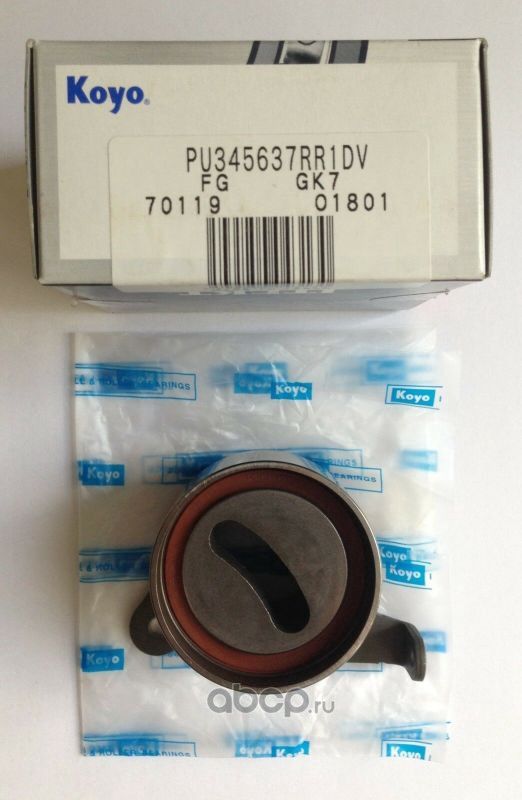 Натяжной ролик (натяжитель) ремня ГРМ Koyo. Артикул PU345637RR1DV