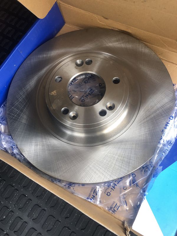 Тормозной диск Sangsin Hi-Q передний для Hyundai Equus II 2009-2016. Артикул SD1127