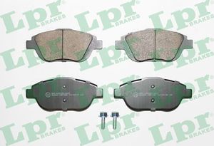 Тормозные колодки LPR передние для Citroen C3 II 2010-2016. Артикул 05P1590
