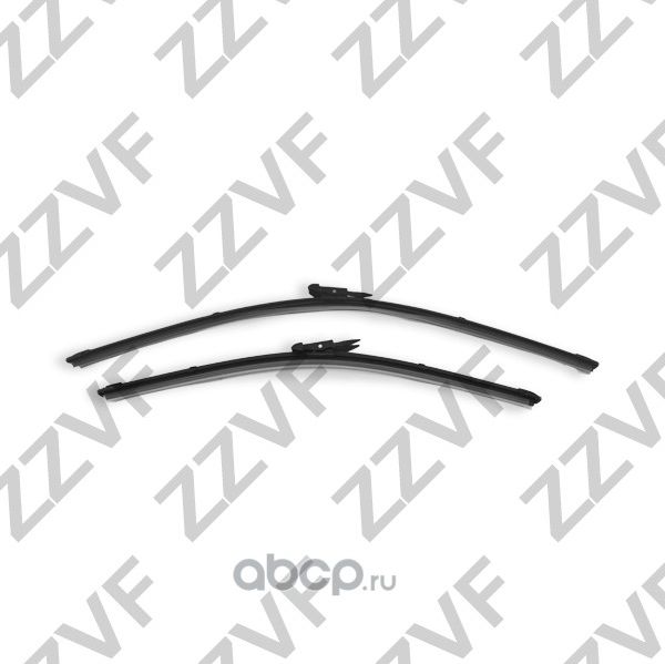 ЩЕТКА СТЕКЛООЧИСТИТЕЛЯ БЕСКАРКАСНАЯ (комплект 2шт) ЛЕВАЯ, ПРАВАЯ 600мм Х 480мм (Zzvf). Артикул ZVCHE110