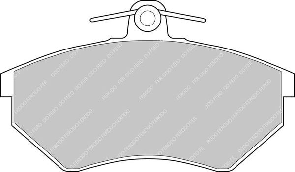 Тормозные колодки FERODO RACING DS3000. Артикул FCP774R