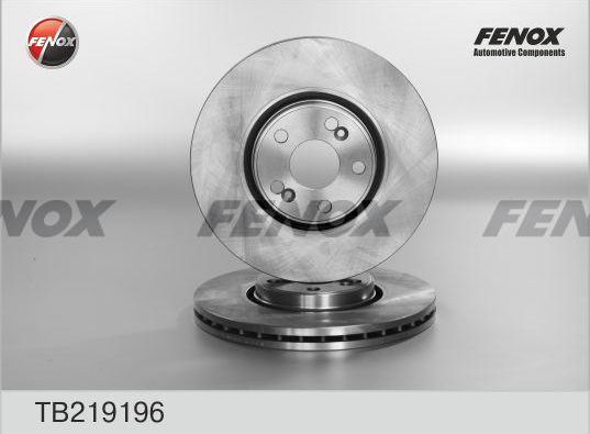 Тормозной диск Fenox. Артикул TB219196