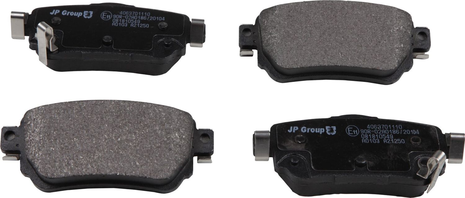 Тормозные колодки JP Group. Артикул 4063701110