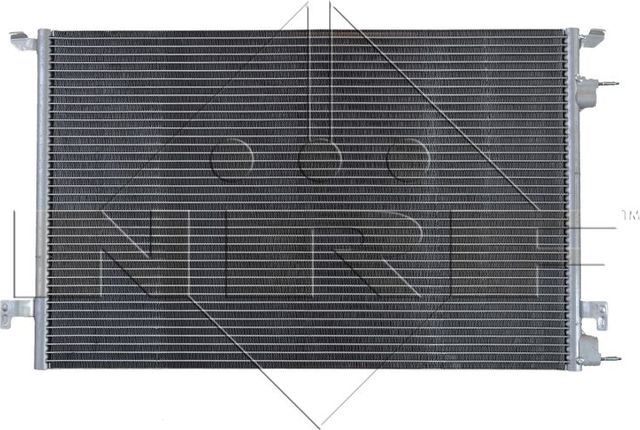 Радиатор кондиционера (конденсатор) NRF (алюминий). Артикул 35467