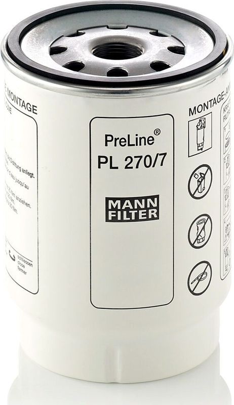 Топливный фильтр Mann-Filter. Артикул PL 270/7 x