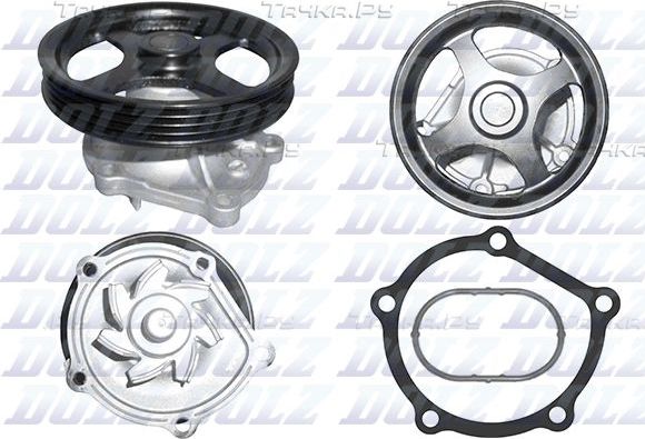Помпа (водяной насос) Dolz для Suzuki Wagon R+ I 1998-2000. Артикул S209