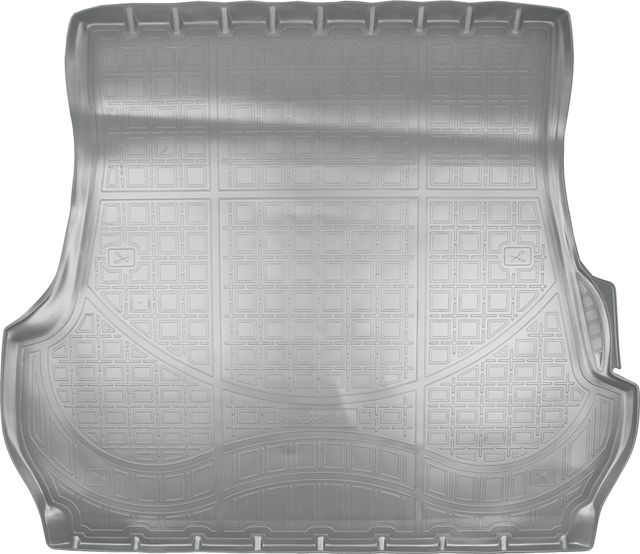 Коврик Норпласт для багажника Toyota Land Cruiser 200 (J20A) 5 мест 2007-2021 СЕРЫЙ. Артикул NPA00-T88-500-G