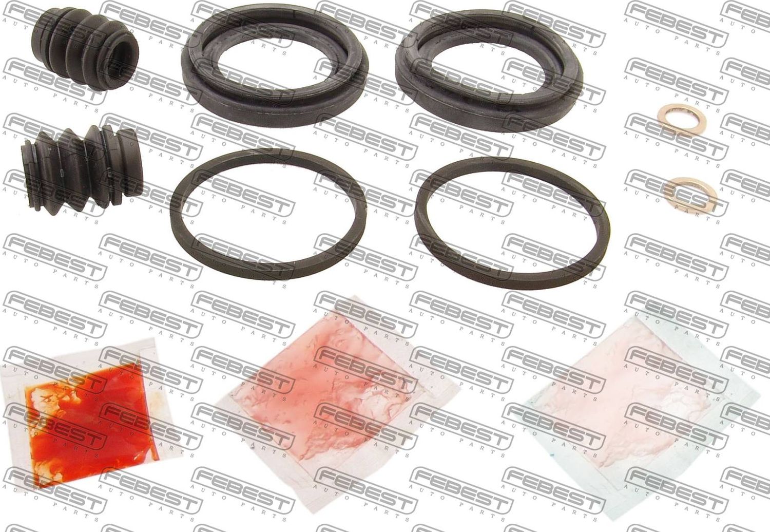 Ремкомплект тормозного суппорта Febest. Артикул 0375-RE3F